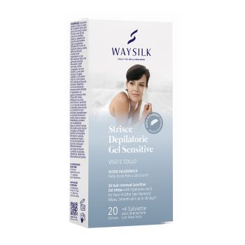 WAYSILK veido depiliacijos juostelės (20 vnt)