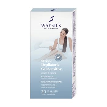 WAYSILK kūno depiliacijos juostelės (20 vnt.)