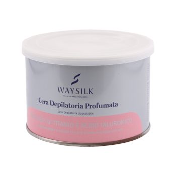 WAYSILK BIOSSIDO DI TITANIO E ACIDO IALURONICO depiliacinis vaškas, 350 ml