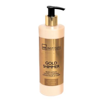IDC INSTITUTE GOLD SHIMMER kūno losjonas, 400 ml