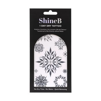 SHINEB 1 DAY DRY laikinosios kūno tatuiruotės - lipdukai
