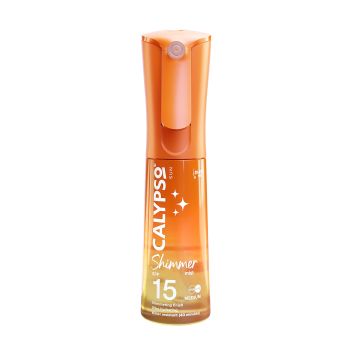 CALYPSO SUN SHIMMER SPF15 apsauginis purškiklis nuo saulės, 100 ml