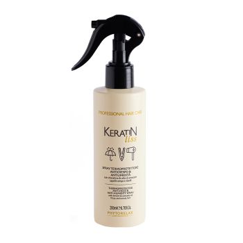 PHYTORELAX KERATIN LISS THERMOPROTECTOR plaukų purškiklis, 200 ml