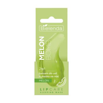BIELENDA MELON BOMB 2 IN 1 lūpų balzamas naktinė kaukė, 10 g