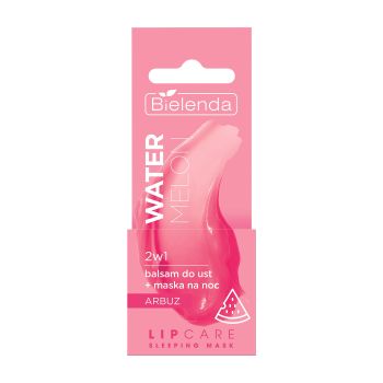BIELENDA WATERMELON 2 IN 1 lūpų balzamas naktinė kaukė, 10 g
