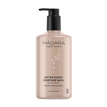 MADARA BITTER HONEY MOISTURE rankų ir kūno prausiklis, 500 ml