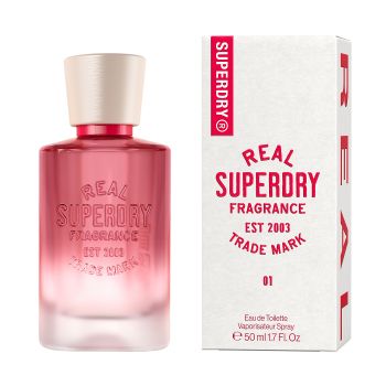 SUPERDRY REAL SUPERDRY tualetinis moterų vanduo, 50 ml
