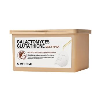SOME BY MI GALACTOMYCES GLUTATHIONE DAILY veido kaukės (30 vnt.)