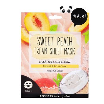 OH K! SWEET PEACH CREAM veido kaukė, 15 g