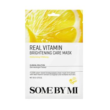 SOME BY MI REAL VITAMIN BRIGHTENING CARE veido kaukė, 20 g