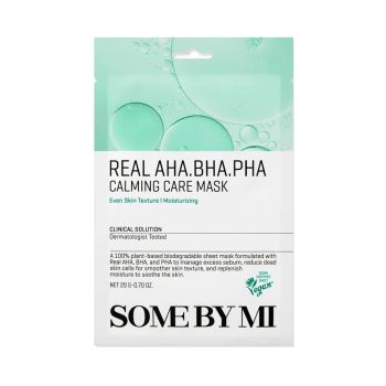 SOME BY MI REAL AHA.BHA.PHA CALMING CARE veido kaukė, 20 g