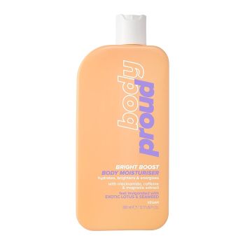 BODY PROUD BRIGHT BOOST MOISTURISER kūno kremas, 360 ml