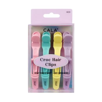 CALA PASTEL TON CROC plaukų segtukai (4 vnt.)