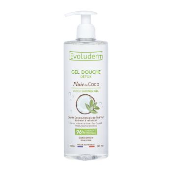 EVOLUDERM PLUIE DE COCO dušo želė, 500 ml