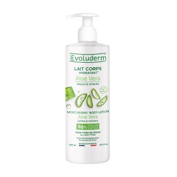 EVOLUDERM ALOE VERA kūno losjonas, 500 ml