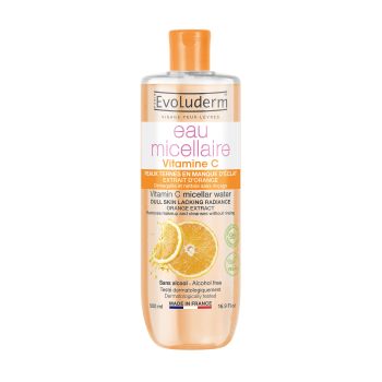 EVOLUDERM MICELLAIRE VITAMIN C micelinis vanduo, 500 ml