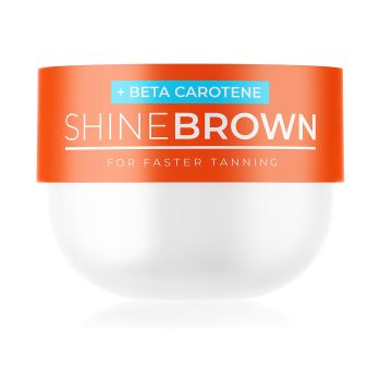BYROKKO SHINE BROWN BETA CAROTENE įdegio kremas, 210 ml