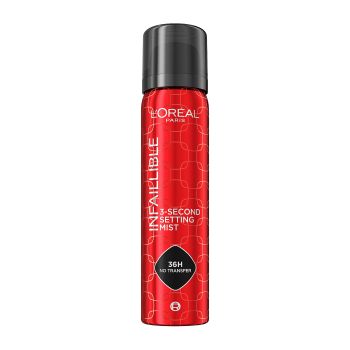 L'OREAL INFAILLIBLE 3-SECOND SETTING makiažą fiksuojantis purškiklis, 75 ml