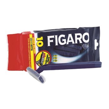 FIGARO vienkartiniai skustuvai (10 vnt.)