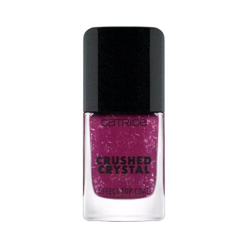 CATRICE CRUSHED CRYSTAL EFFECT TOP COAT viršutinis nagų lako sluoksnis, 10,5 ml
