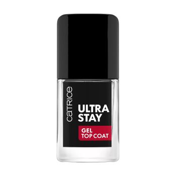 CATRICE ULTRA STAY GEL TOP COAT viršutinis nagų lako sluoksnis, 10,5 ml