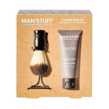 TECHNIC MAN'STUFF CLEAN SHAVE vyrų skutimosi rinkinys