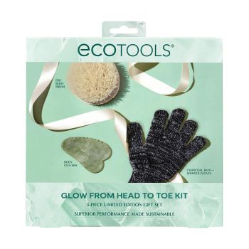 ECOTOOLS GLOW HEAT TO TOE kūno priežiūros rinkinys