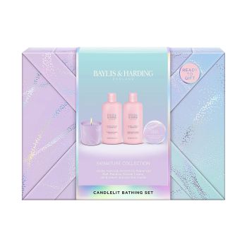 BAYLIS & HARDING CANDLELIT BATHING SET dovanų rinkinys