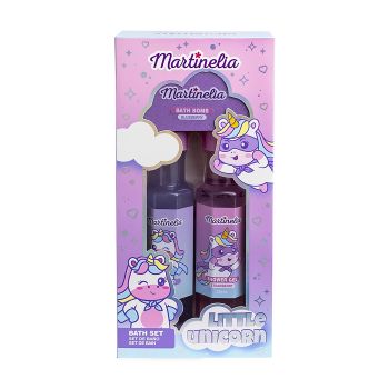 MARTINELIA LITTLE UNICORN vaikų vonios priemonių rinkinys