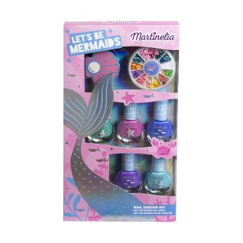 MARTINELIA LET'S BE MERMAIDS vaikų nagų dailės rinkinys