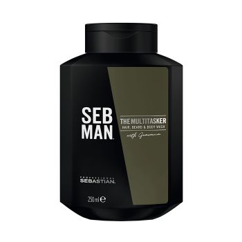 SEBASTIAN PROFESSIONAL SEB MAN THE MULTI-TASKER plaukų, barzdos ir kūno  prausiklis, 250 ml