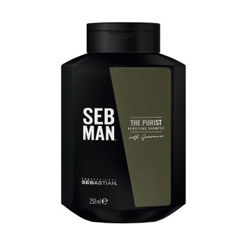 SEBASTIAN PROFESSIONAL SEB MAN THE PURIST ANTI-DANDRUFF plaukų šampūnas, 250 ml