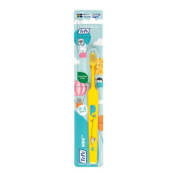 TEPE MINI EXTRA SOFT dantų šepetėlis 0 - 3 metų vaikams