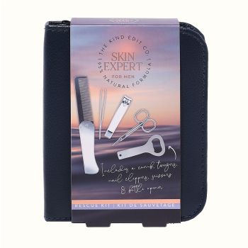 KIND EDIT CO. SKIN EXPERT RESCUE MEN vyrų manikiūro rinkinys