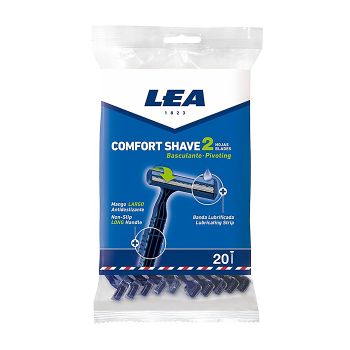 LEA COMFORT SHAVE 2 BLADE vienkartiniai skustuvai (20 vnt.)