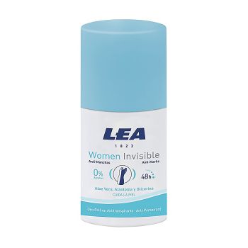 LEA WOMEN INVISIBLE 48H rutulinis moterų dezodorantas antiperspirantas, 50 ml