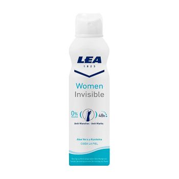 LEA WOMEN INVISIBLE purškiamasis moterų dezodorantas antiperspirantas, 150 ml