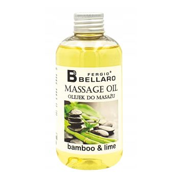FERGIO BELLARO BAMBOO & LIME masažo aliejus, 200 ml