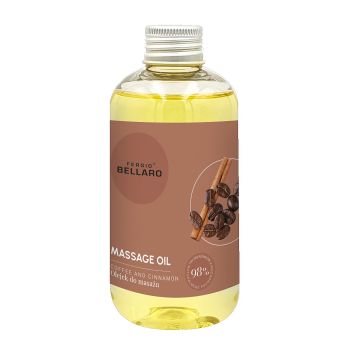 FERGIO BELLARO COFFEE AND CINNAMON masažo aliejus, 200 ml