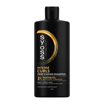 SYOSS INTENSE CURLS DEEP CARING plaukų šampūnas, 440 ml