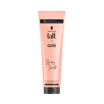 TAFT X GLISS SLEEKY SMOOTH plaukų kremas, 150 ml