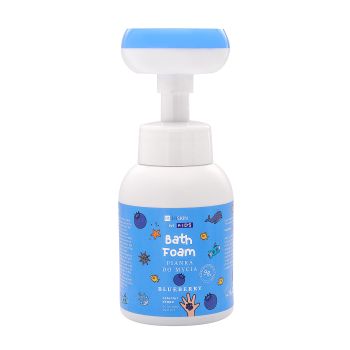 HS HISKIN KIDS BATH FOAM BLUEBERRY vaikų prausimosi putos, 300 ml