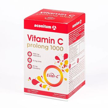 ACONITUM VITAMIN C PROLONG, 60 kapsulių
