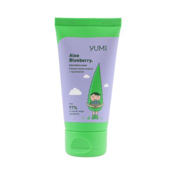 YUMI ALOE BLUEBERRY ALOE rankų kremas, 50 ml