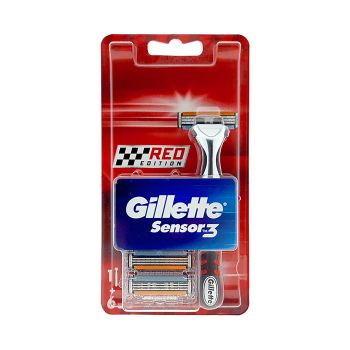 GILLETTE SENSOR3 skustuvas + 6 keičiamosios skustuvo galvutės