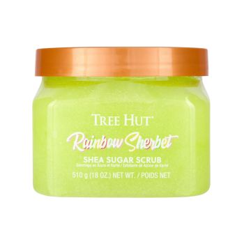 TREE HUT RAINBOW SHERBET SHEA SUGAR kūno šveitiklis, 510 g