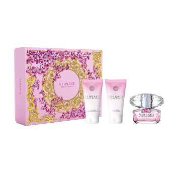 VERSACE BRIGHT CRYSTAL moterų kosmetikos rinkinys