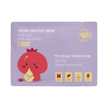 PRESENT SKIN COLLAGEN FOR YOUR SKIN veido kaukė, 20 g
