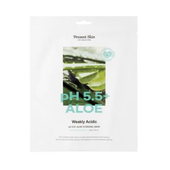 PRESENT SKIN PH 5.5+ ALOE hidrogelio veido kaukė, 30 g