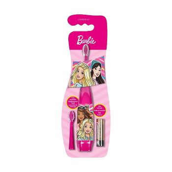 BARBIE elektrinis vaikų dantų šepetėlis su keičiamąja galvute
